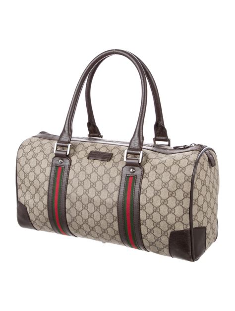 duffle bags gucci|gucci duffle bag outlet.